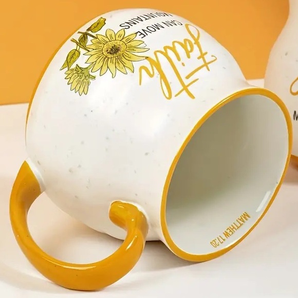 Faith can move mountains Coffee mug - Picture 7 of 8